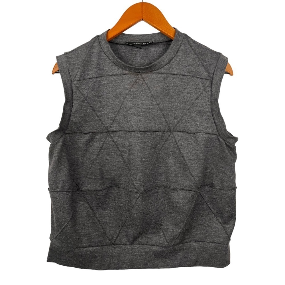 DEREK LAM boxy wool muscle tank